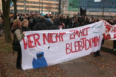 Foto des Albums: Demonstration der Potsdamer Schüler und Studenten Serie 2 (17.11.2009)