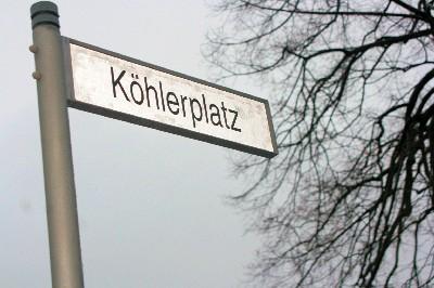 Foto des Albums: Feierlichen Umbenennung des Zimmerplatzes in „Köhlerplatz" (10.12.2009)