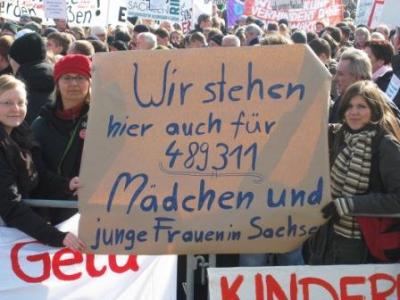 Foto des Albums: Kundgebung gegen Kürzungen (10. 03. 2010)