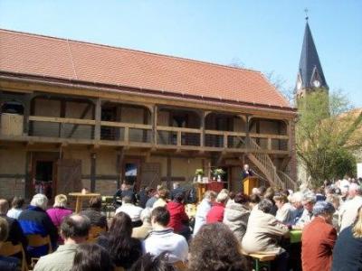 Foto des Albums: Eröffnung des Begegnungszentrums Oberlaubenstall in Borgisdorf (24.04.2010)
