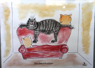 Foto des Albums: Katzen-Karikaturen von Henning Bormann (03. 05. 2010)