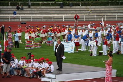 Foto des Albums: Fanfarenzug Potsdam - WM 2010 Eröffnungveranstaltung (26.07.2010)