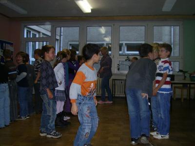 Bild: Auch die 2a kann tanzen