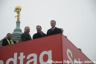 Foto des Albums: Christan Wulff besucht Potsdam. (09.11.2010)