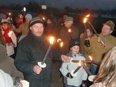 Foto des Albums: Mühlberger Protestmarsch gegen die Flusspolitik