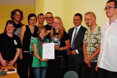 Foto des Albums: Ehrung des Jugendparlamentes in Kyritz (25.08.2010)