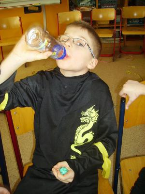 Bild: Ich trinke immer aus dieser Flasche!