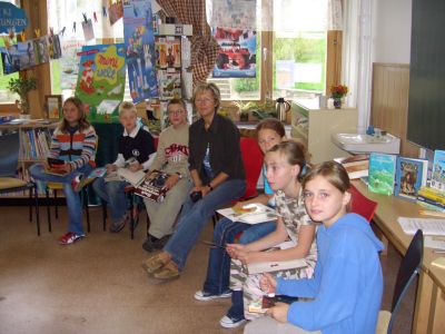 Foto des Albums: Bibliotheksralley mit der 5. Klasse der Sekundarschule Zielitz (30. 09. 2006)