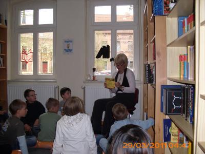 Foto des Albums: Zu Besuch in der Stadtbibliothek Egeln (13.04.2011)