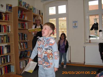Foto des Albums: Zu Besuch in der Stadtbibliothek Egeln (13.04.2011)
