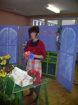 Bild: Die Blumenhändlerin