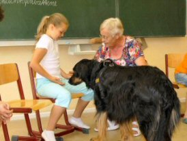 Foto des Albums: Hunde in der Schule (27. 05. 2011)