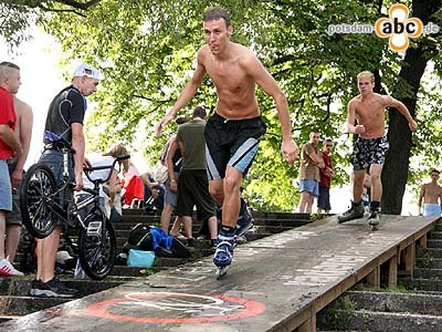 Foto des Albums: 10. Potsdamer Lake-Jumping an der Alten Fahrt - Serie 3 (21.07.2007)
