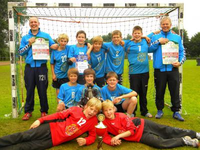 Bild: Die D-Jugend des TSV Sieverstedt gewann die »Internationalen Lübecker Handballtage«