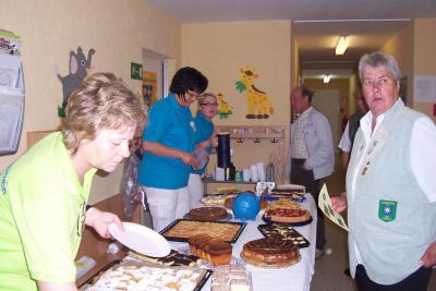 Das leckere Kuchenbüfett  (Bild vergrößern)