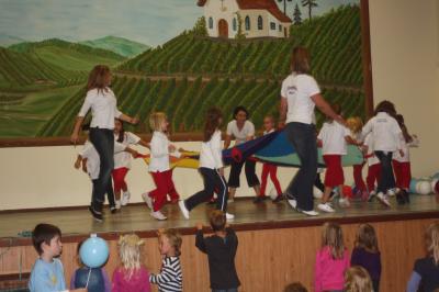 Die Tanzeinlage der Firekids sorgte nochmal f&uuml;r eine tolle Stimmung 