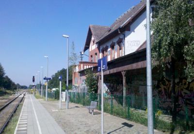 Foto des Albums: Baustart am Bahnhof (18. 08. 2011)