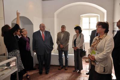 Bild: Führung durch das Stadtmuseum Mühlberg