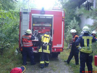 Foto des Albums: Brand Bunkeranlage Falkenhagen (Seewerk) am 16.08.2008 20Fotos