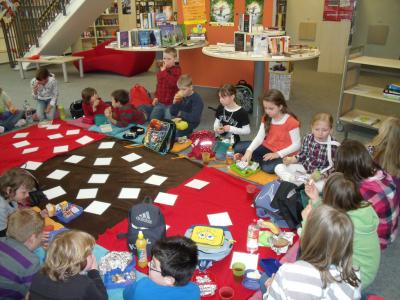 Foto des Albums: "Einführung in die Bibliothek" Gast sind die Schüler der 3. Klasse der Grundschule Colbitz (13. 05. 2011)
