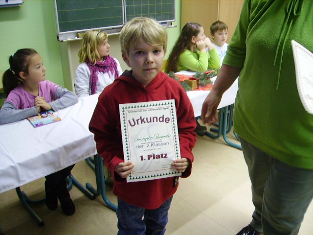 Bild: Christopher Bergander belegte den 1. Platz