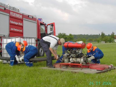 Foto des Albums: Training der Jugendfeuerwehr Falkenhagen für Löschangriff am 21.05.10 Fotos: FF Falkenhagen