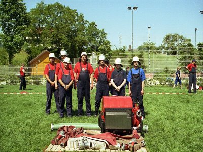 Wettkampfteam der FF Neuentempel 