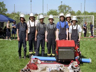 Wettkampfteam der FF Neulangsow 