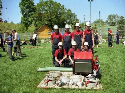Wettkampfteam der FF Sachsendorf 