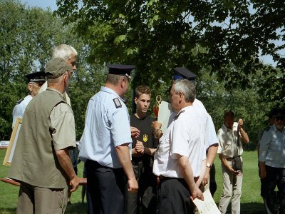 Ehrenpokal f&uuml;r Partnerfeuerwehr FF Santocko (Polen) 