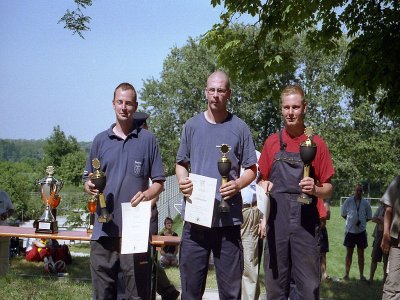 Siegerehrung 1.-3 Platz Einsatzabteilung 