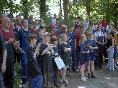 Siegerehrung der Jugendwehr U10 