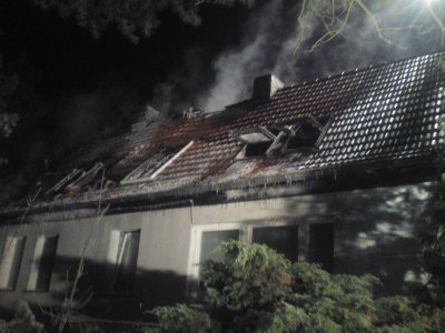 Foto des Albums: Dachgeschossbrand EFH in 15306 Lietzen am 02.02.12 11Fotos