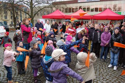 Foto des Albums: Stadtwette souverän geschafft - Bilder vom Stadthallenvorplatz