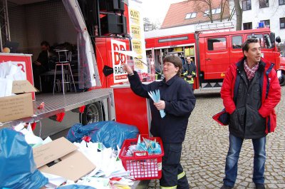 Foto des Albums: Stadtwette souverän geschafft - Bilder vom Stadthallenvorplatz