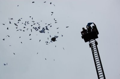 Foto des Albums: Stadtwette souverän geschafft - Bilder vom Stadthallenvorplatz