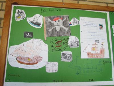 Foto des Albums: Methodentraining in der 3a zum Thema Piraten
