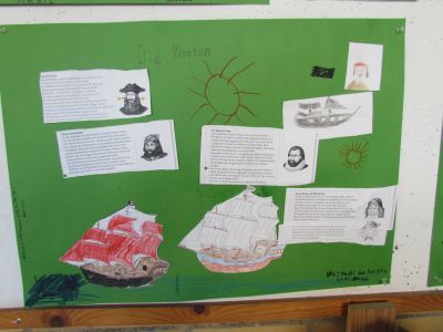 Foto des Albums: Methodentraining in der 3a zum Thema Piraten
