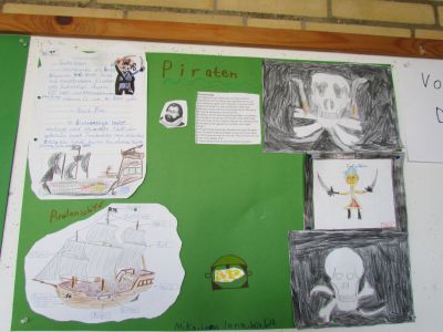 Foto des Albums: Methodentraining in der 3a zum Thema Piraten