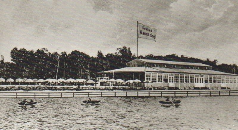 Bild: Archiv Gemeinde Rangsdorf - Strand Kasino um 1929