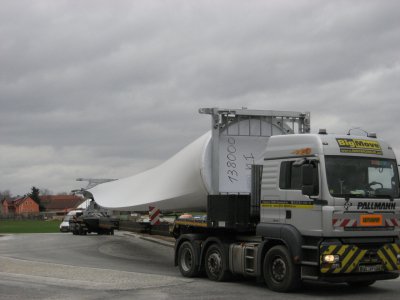 Foto des Albums: Rotorblatttransport