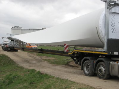 Foto des Albums: Rotorblatttransport