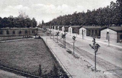 Vorschaubild: 1935 Truppenübungsplatz Döberitz Kaiser-Wilhelm-Straße Baracken Wasserturm