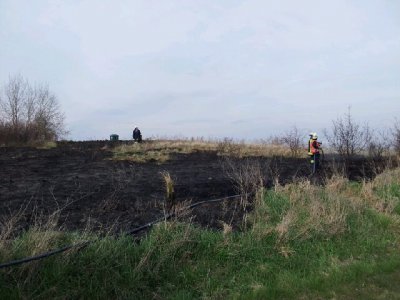 Foto des Albums: Ödlandbrand am Radweg Falkenhagen nach Ahrendorf