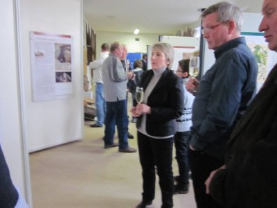 Foto des Albums: Ausstellungseröffnung "Ackern-Flößen-Jagen" (04.04.2012)