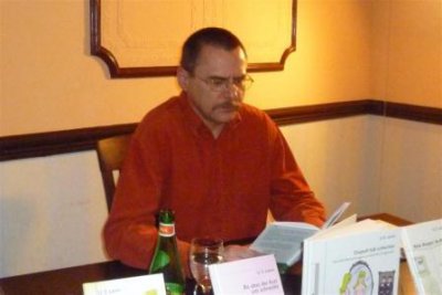 Foto des Albums: Satirische Doppel-Lesung mit U.S. Levin