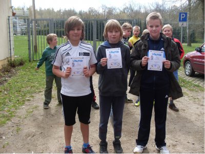 Foto des Albums: Sieger beim Schulcrosslauf