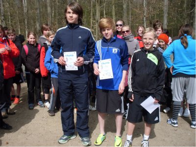 Foto des Albums: Sieger beim Schulcrosslauf