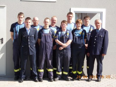 Kameraden der FFW Golm 