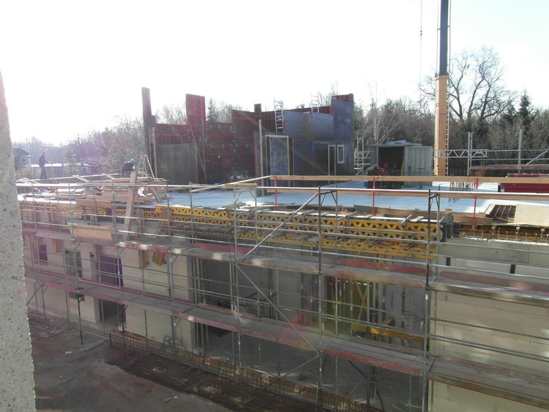 Bild: Baustelle im März